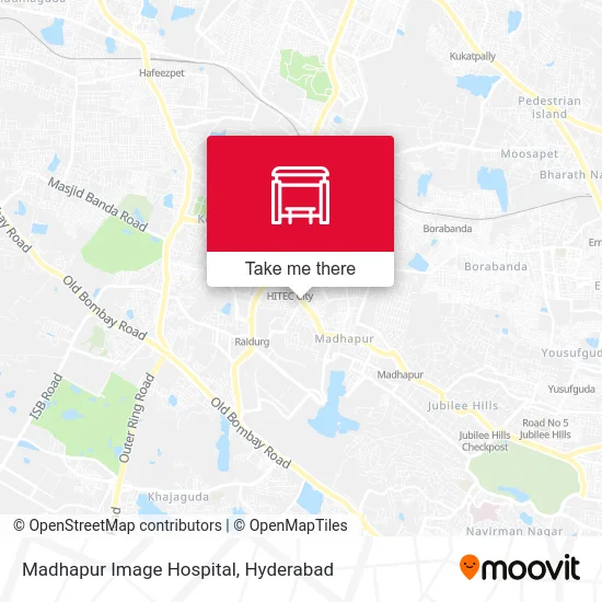 Madhapur Image Hospital map