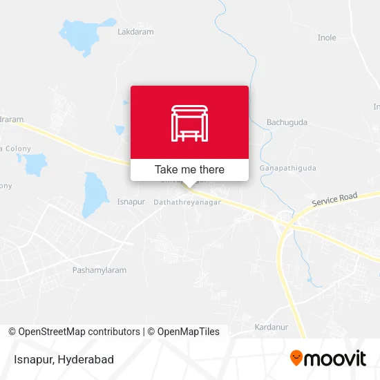 Isnapur map