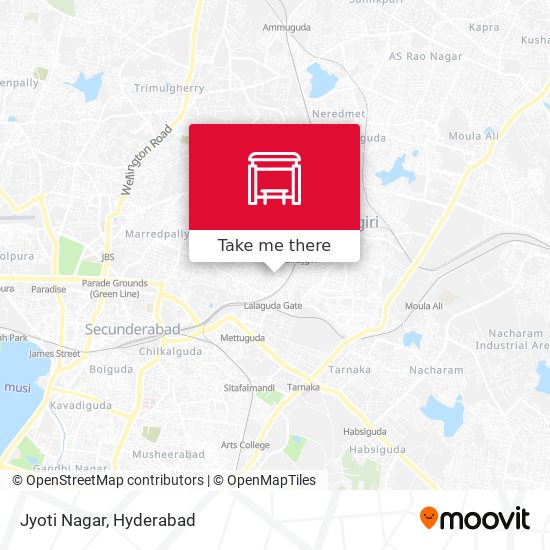 Jyoti Nagar map