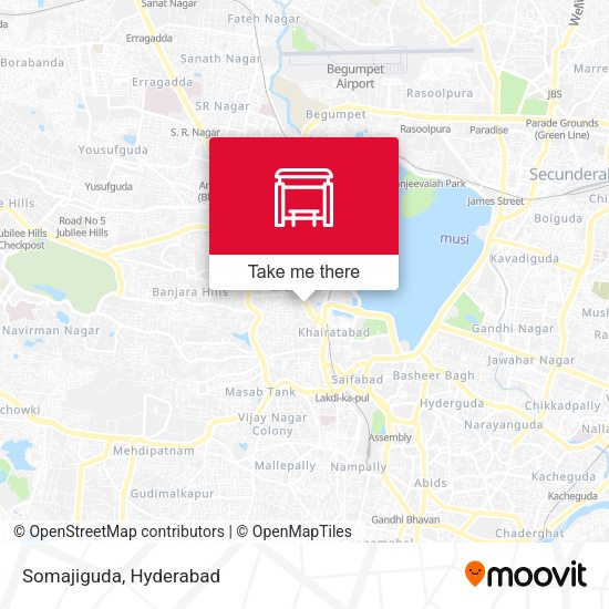 Somajiguda map