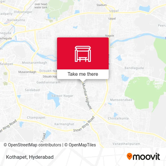 Kothapet map