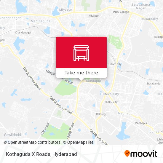 Kothaguda X Roads map