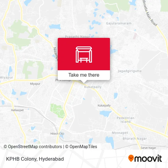KPHB Colony map