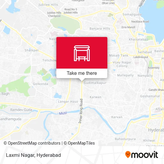 Laxmi Nagar map