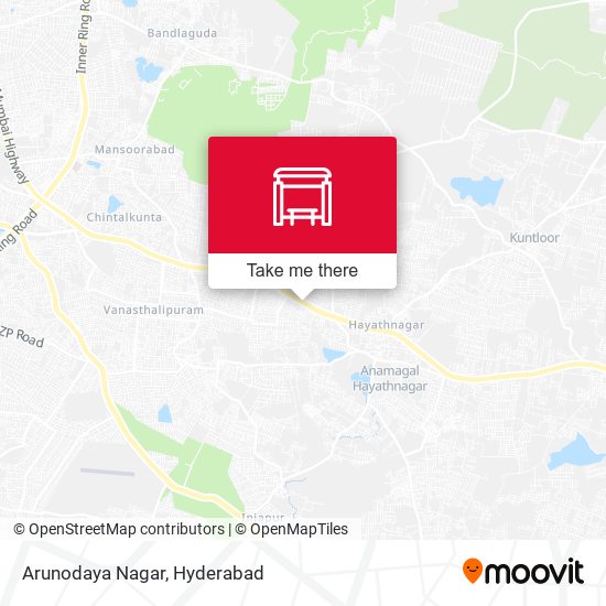 Arunodaya Nagar map