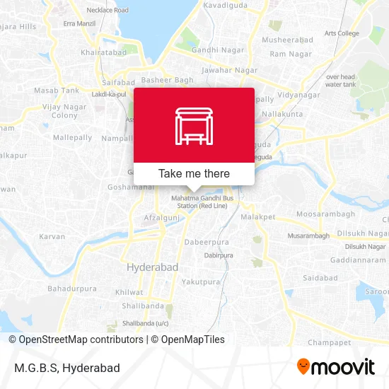 M.G.B.S map