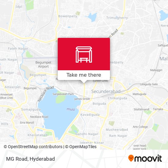 MG Road map