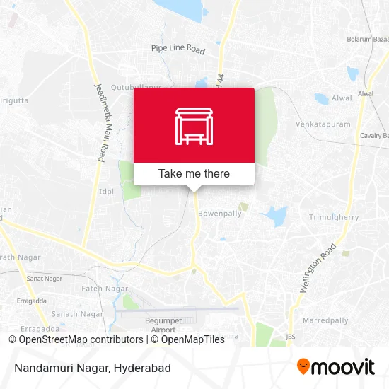 Nandamuri Nagar map