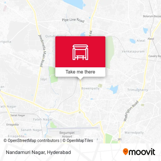 Nandamuri Nagar map