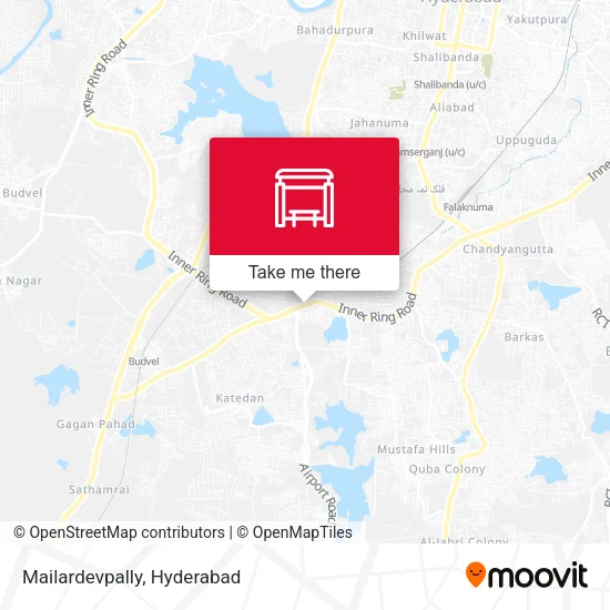 Mailardevpally map