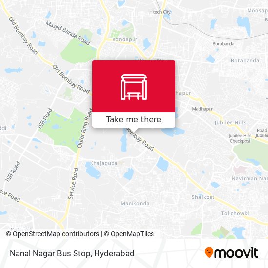 Nanal Nagar Bus Stop map