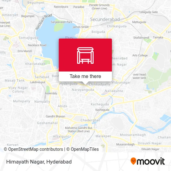 Himayath Nagar map