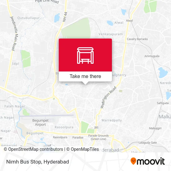 Nimh Bus Stop map
