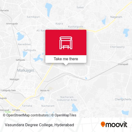 Vasundara Degree College map