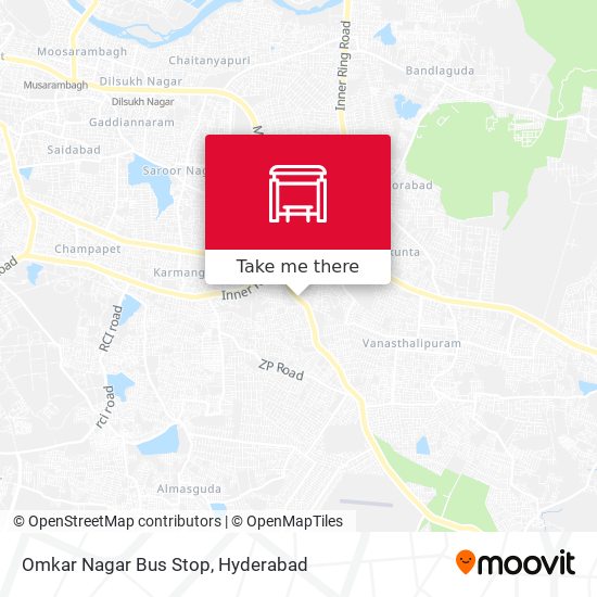 Omkar Nagar Bus Stop map