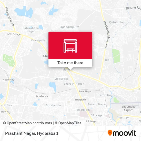Prashant Nagar map
