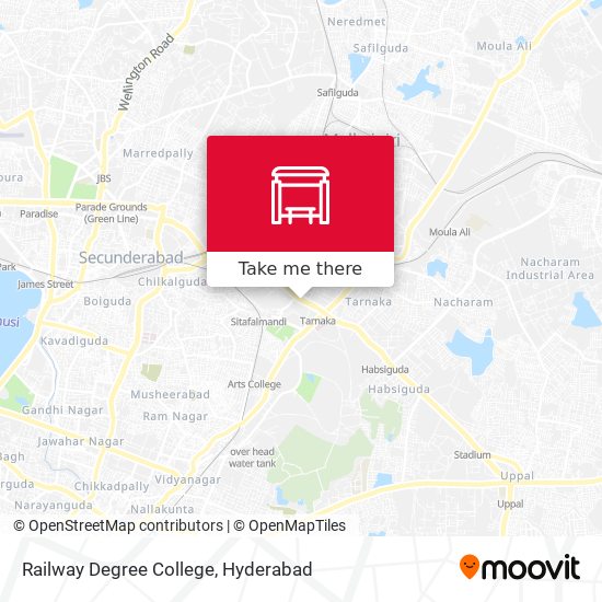 Railway Degree College map