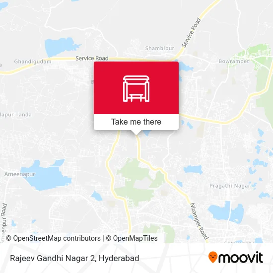 Rajeev Gandhi Nagar 2 map