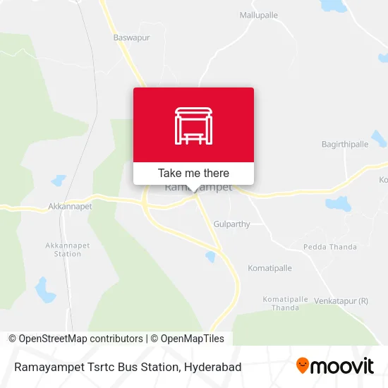 Ramayampet Tsrtc Bus Station map