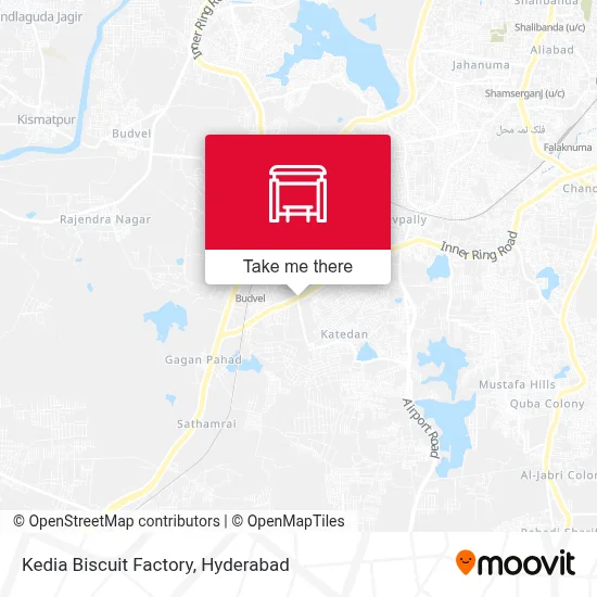 Kedia Biscuit Factory map