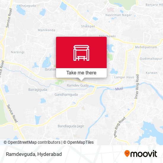 Ramdevguda map