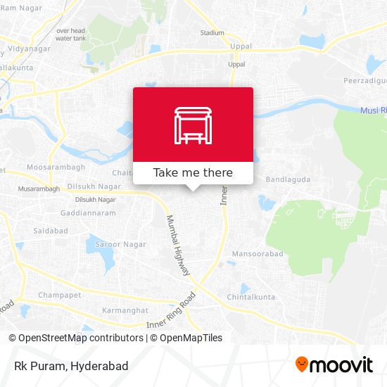 Rk Puram map