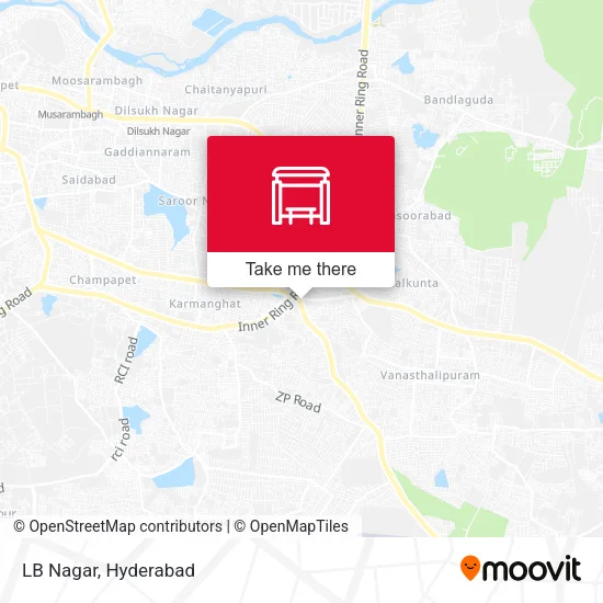 LB Nagar map