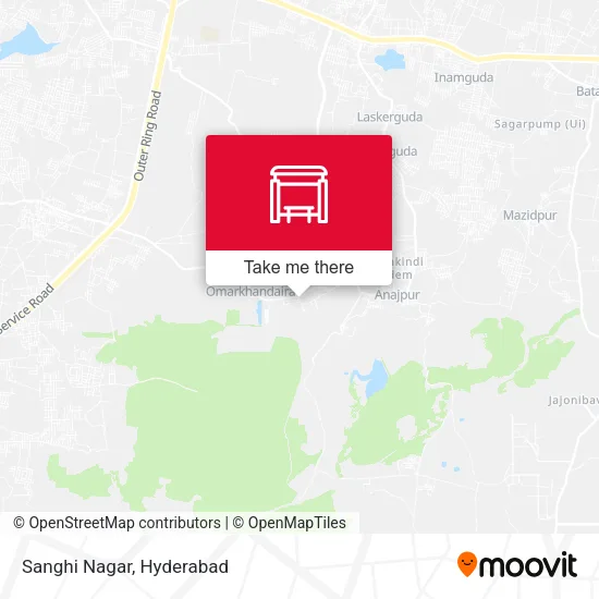 Sanghi Nagar map