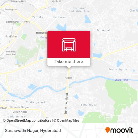 Saraswathi Nagar map