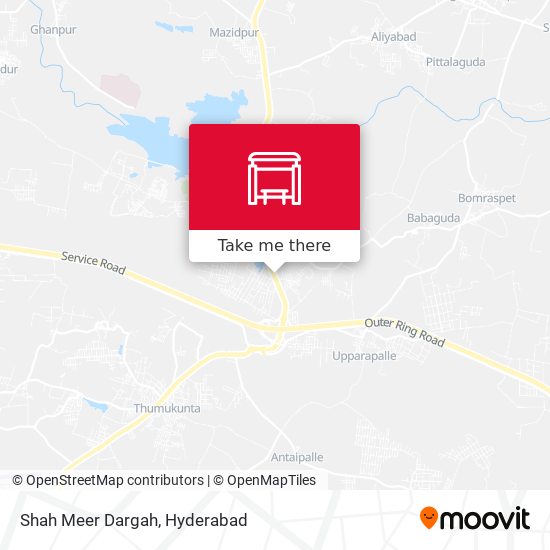 Shah Meer Dargah map
