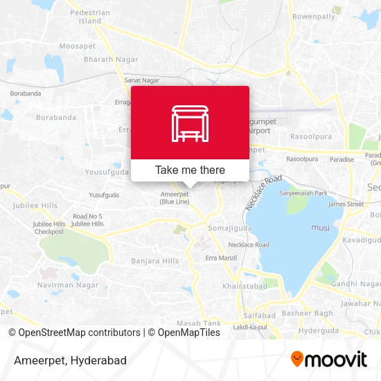 Ameerpet map