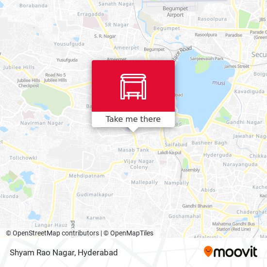 Shyam Rao Nagar map