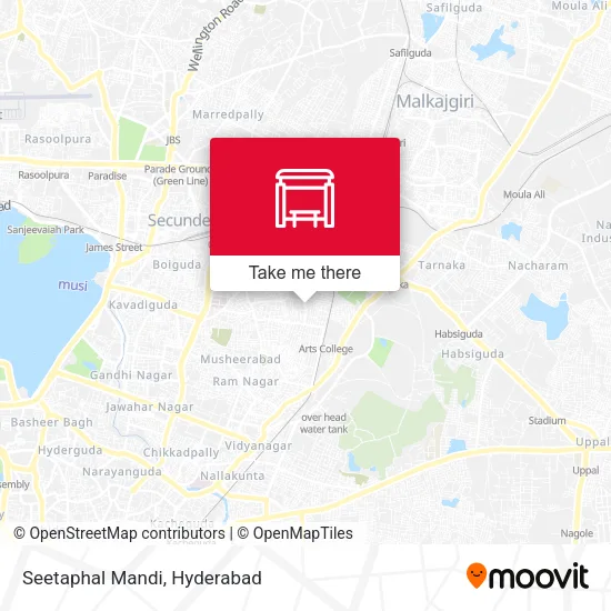 Seetaphal Mandi map