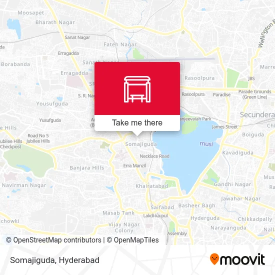 Somajiguda map