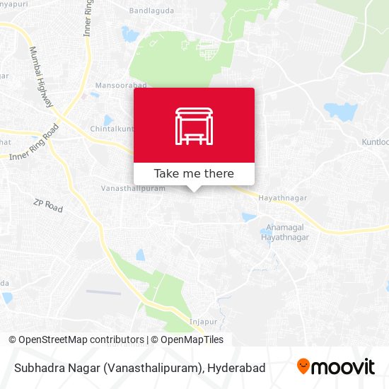 Subhadra Nagar (Vanasthalipuram) map