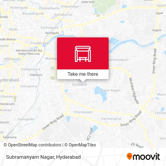 Subramanyam Nagar map