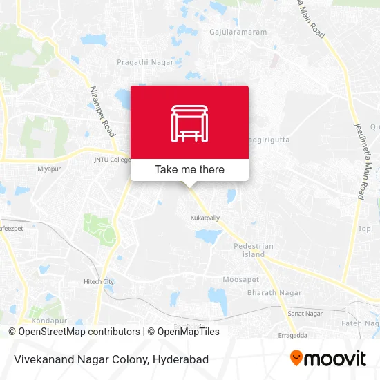 Vivekanand Nagar Colony map