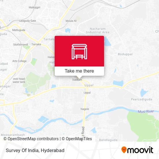 Survey Of India map
