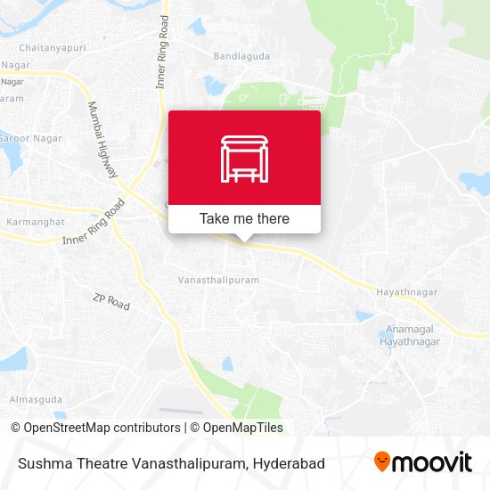 Sushma Theatre Vanasthalipuram map