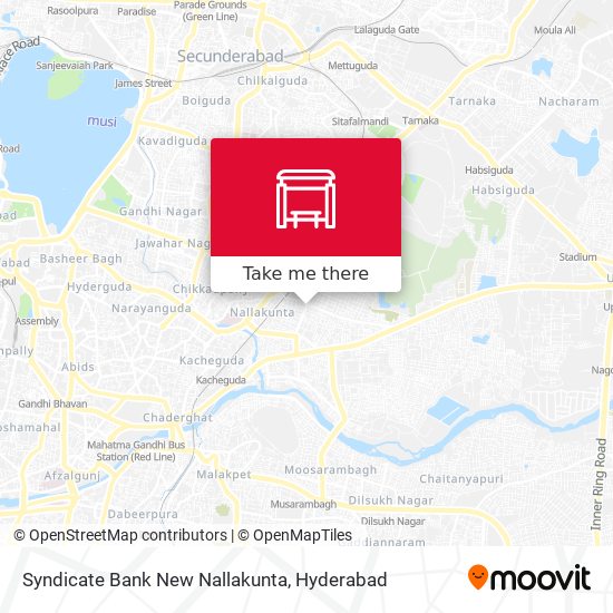 Syndicate Bank New Nallakunta map