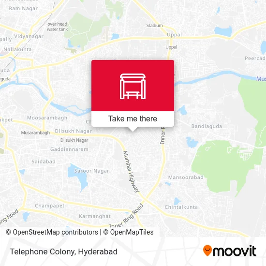 Telephone Colony map