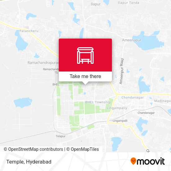 Temple map
