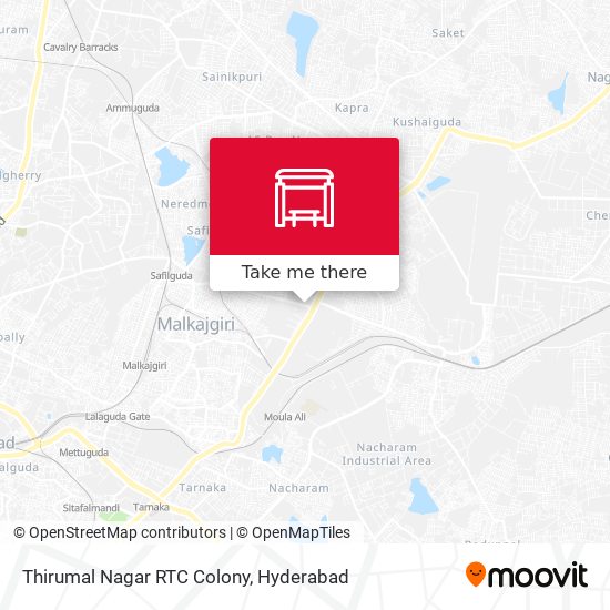 Thirumal Nagar RTC Colony map