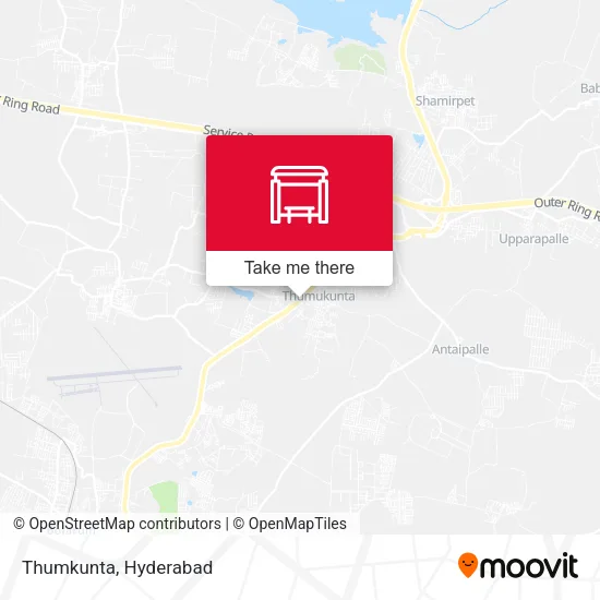 Thumkunta map