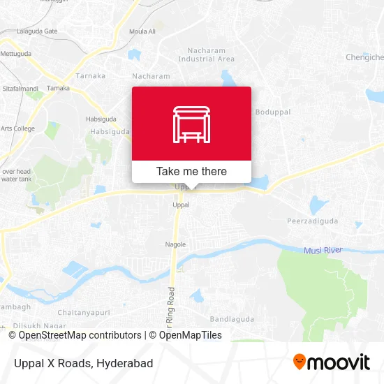 Uppal X Roads map