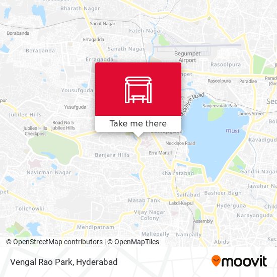 Vengal Rao Park map