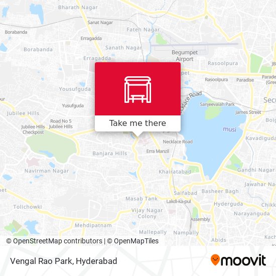 Vengal Rao Park map