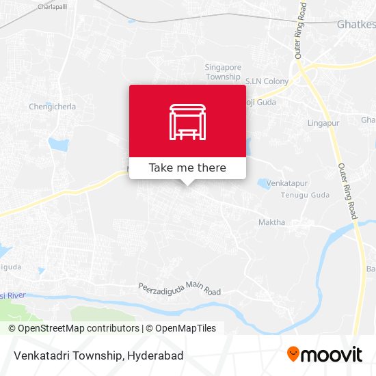 Venkatadri Township map