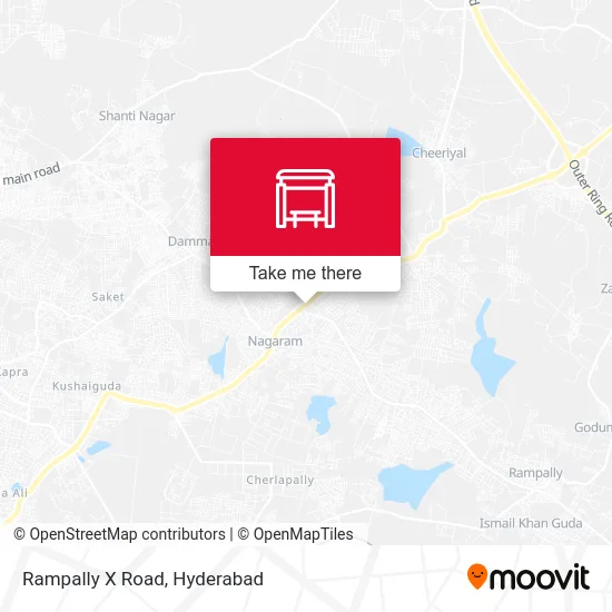Rampally X Road map