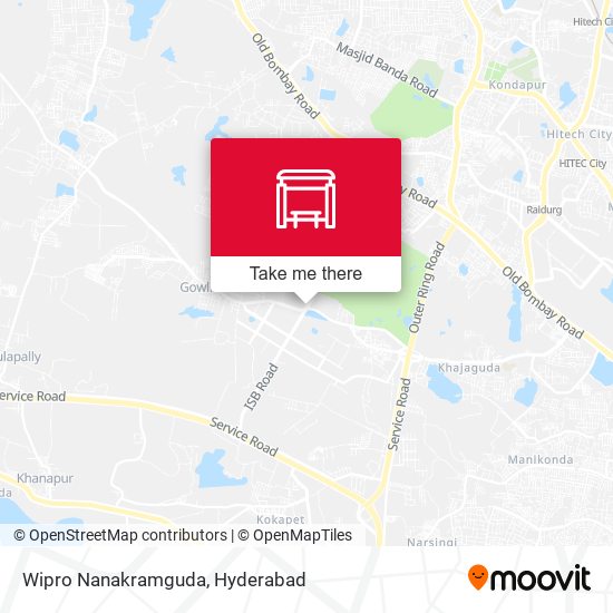 Wipro Nanakramguda map